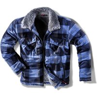 BULLSTAR Jacke »WORXTAR«, taubenblau/schwarz, Polyacryl, Gr. XXXL von BULLSTAR