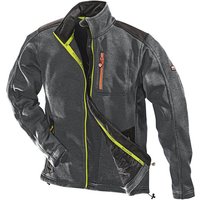 BULLSTAR Softshell-Strickfleecejacke, schwarz/grau, Polyester/Elastan, Gr. XXXL von BULLSTAR