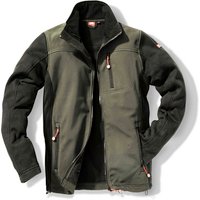 BULLSTAR Softshell-Strickjacke »Worxtar«, olivgrün/schwarz, Polyester - gruen von BULLSTAR