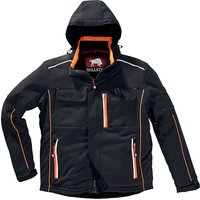 BULLSTAR Thermo-Softshelljacke, grau, Polyester/Elastan, Gr. L von BULLSTAR