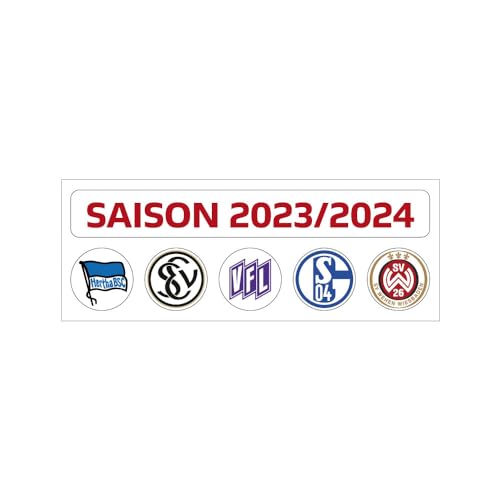 Magnete für die 2. Bundesliga-Magnettafel von AMBALLCOM - Magnete mit Vereinslogos im Set von 1. Bundesliga