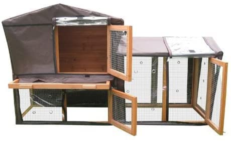 Bunny Business Kaninchenstall deckt über 20 Arten Kaninchenstall Kaninchenstall Kaninchenstall Abdeckung (Rain), Braun Bunny Business Kaninchenstall deckt über 20 Arten Kaninchenstall Kaninchenstall Kaninchenstall Abdeckung (Rain), Braun von BUNNY BUSINESS