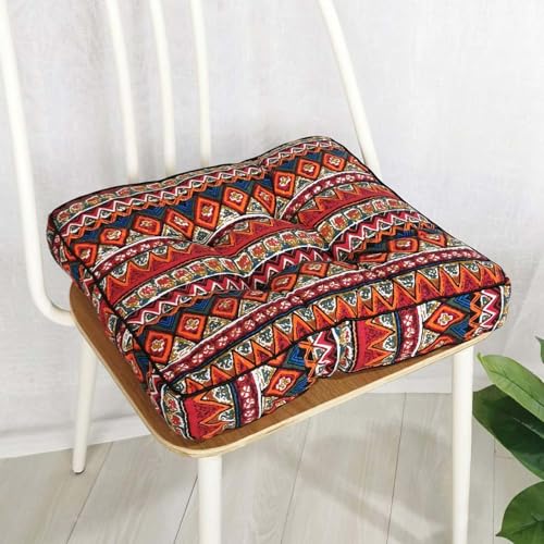 BUNQQF Sitzkissen Outdoor, 6er Set Stuhlkissen 50x50cm, Dicke Bodenkissen, Küche Kissen Stuhl Sitzpolster für Indoor und Outdoor Bank und Gartenstuhl SitzerhöHung BUNQQF Sitzkissen Outdoor, 6er Set Stuhlkissen 50x50cm, Dicke Bodenkissen, Küche Kissen Stuhl Sitzpolster für Indoor und Outdoor Bank und Gartenstuhl SitzerhöHung von BUNQQF