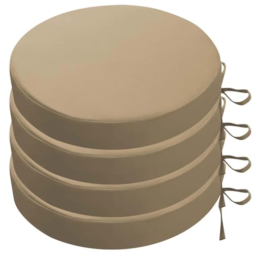 BUNQQF Sitzkissen Rund 45cm Dicke 5cm 4 Stück Bodenkissen Rund Sitzpolster Stuhlauflage Sitzpolster Stuhlkissen Polster Auflage für Wohnzimmer Büro Konferenzraum BUNQQF Sitzkissen Rund 45cm Dicke 5cm 4 Stück Bodenkissen Rund Sitzpolster Stuhlauflage Sitzpolster Stuhlkissen Polster Auflage für Wohnzimmer Büro Konferenzraum von BUNQQF