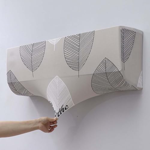 Klimaanlage Staubdicht Abdeckung, Indoor Wandklimaanlage Staubschutzhülle Elastisches All-Inclusive Abdeckung Staubdicht Klimaanlagenabdeckung Waschbar von BUNQQF