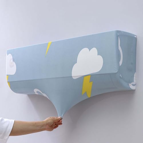 Klimaanlage Staubdicht Abdeckung, Indoor Wandklimaanlage Staubschutzhülle Elastisches All-Inclusive Abdeckung Staubdicht Klimaanlagenabdeckung Waschbar Klimaanlage Staubdicht Abdeckung, Indoor Wandklimaanlage Staubschutzhülle Elastisches All-Inclusive Abdeckung Staubdicht Klimaanlagenabdeckung Waschbar von BUNQQF
