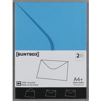 BUNTBOX Briefumschläge DIN C4 ohne Fenster Steckverschluss von BUNTBOX