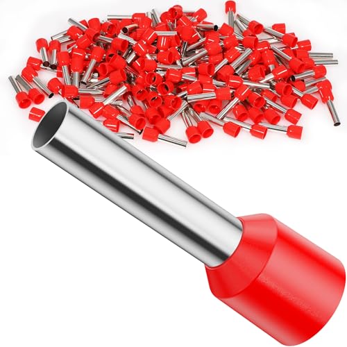 160 Stück Aderendhülsen 10mm², BUNTOR Kabelendhülsen 10mm² x 18mm Lang, Isoliert Aderendhülsen, Aderendhülse für Elektroinstallation 160 Stück Aderendhülsen 10mm², BUNTOR Kabelendhülsen 10mm² x 18mm Lang, Isoliert Aderendhülsen, Aderendhülse für Elektroinstallation von BUNTOR