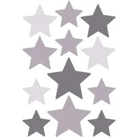 Buokids Wandsticker Sterne grau Buokids Wandsticker Sterne grau von BUOKIDS