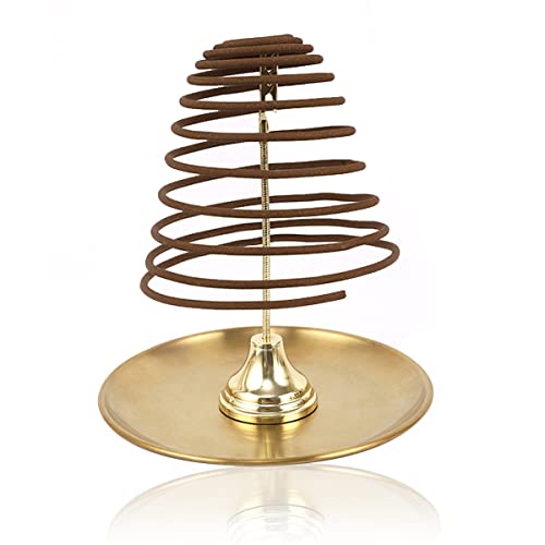 Räucherstäbchen Halter,Messing-Räucherstäbchenbrenner,Räucherstäbchenhalter mit Krokodilklemme,Multifunktion Incense Holder,Biegbar raucherstäbchenhalter,ideal für Heimdekoration, Meditation und Yoga von BUOSHUO