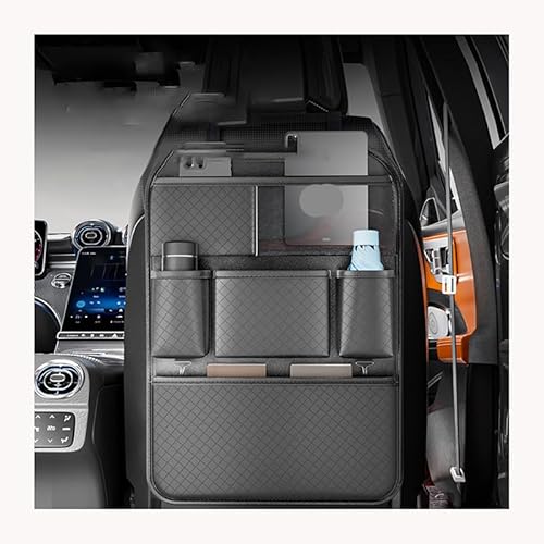 BUQOCV 2X Autositz Organizer, für Citroen C1 C2 C3 C4 C5 C5X C6 C8 DS3 DS4 DS5 Auto Rückenlehne Schutz Unterstützung Multi Pocket Organisator,C von BUQOCV