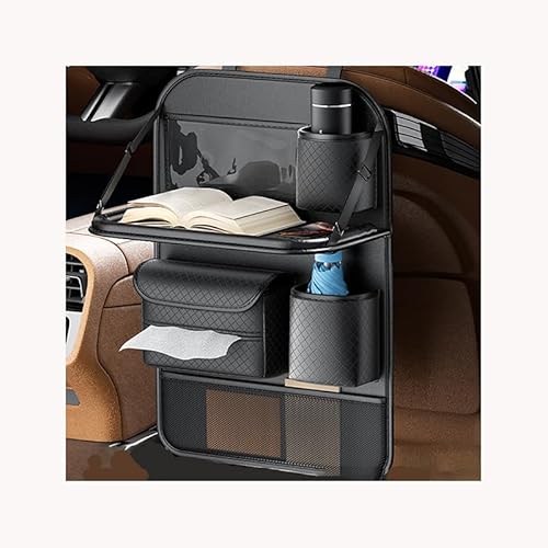 BUQOCV 2X Autositz Organizer, für Citroen SpaceTourer 2016-2023 Auto Rückenlehne Schutz Unterstützung Multi Pocket Organisator,F von BUQOCV
