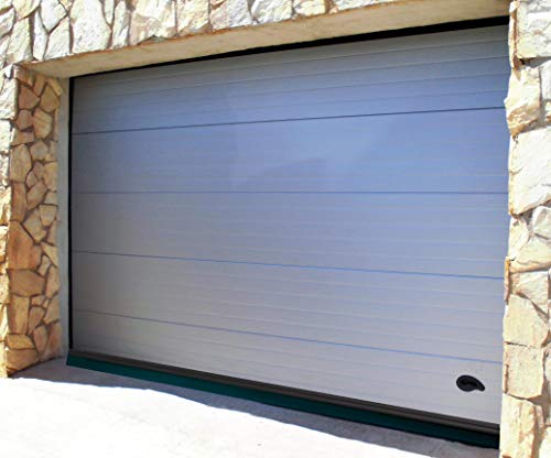 Aluminiumdichtung, Garage, 2,50 m, Schwarz von BURCASA