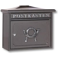Burg Wächter SYLT 1883 E Briefkasten Stahlblech Eisen dunkel (matt) von NO BRAND