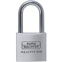Burg Wachter - Zylindervorhangschloss 770 hb 20 26 Schlosskörperbreite 20 mm Alu verschiedenschließend von BURG WACHTER