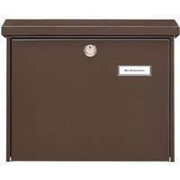 Burg Wachter - Briefkasten amsterdam 867 br Farbe braun von BURG WACHTER