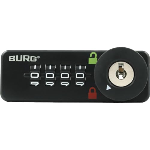 Burg Zahlenschloss Möbel sPinLock510 DIN-links ideal als Spindschloss und Schrankschloss - ohne Riegel, schwarz Burg Zahlenschloss Möbel sPinLock510 DIN-links ideal als Spindschloss und Schrankschloss - ohne Riegel, schwarz von BURG-WÄCHTER