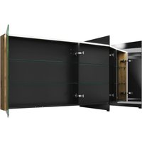 Burgbad - Eqio Spiegelschrank mit LED-Aufsatzleuchte, 3-türig, von BURGBAD