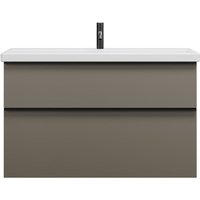 Eqio Keramik-Waschtisch inklusive Waschtischunterschrank, - Burgbad Eqio Keramik-Waschtisch inklusive Waschtischunterschrank, - Burgbad von BURGBAD