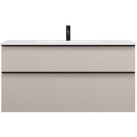 Eqio Slim Keramik-Waschtisch inklusive - Burgbad Eqio Slim Keramik-Waschtisch inklusive - Burgbad von BURGBAD