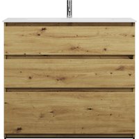 Lin20 Mineralguss-Waschtisch Weiß Glänzend inklusive - Burgbad Lin20 Mineralguss-Waschtisch Weiß Glänzend inklusive - Burgbad von BURGBAD