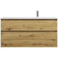 Lin20 Mineralguss-Waschtisch Weiß Matt rechtsbündig - Burgbad Lin20 Mineralguss-Waschtisch Weiß Matt rechtsbündig - Burgbad von BURGBAD