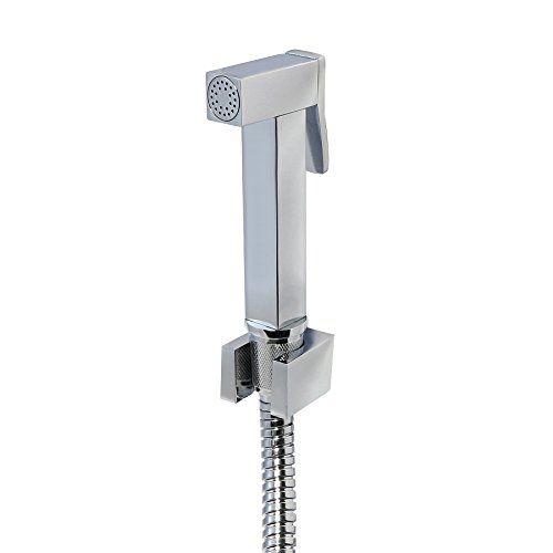 Bidet Handbrause - Bidetarmatur · inkl. Wandhalterung und Schlauch · Brausehalter · Bad · WC | Burgtal Quadro 17735 Bidet Handbrause - Bidetarmatur · inkl. Wandhalterung und Schlauch · Brausehalter · Bad · WC | Burgtal Quadro 17735 von BURGTAL