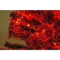 Buri - 20er led Lichterkette Rot Weihnachtsbeleuchtung Partylicht Lichtschlauch Deko von BURI