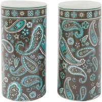 2er-Set LED Wachskerze 15x7,5 cm Flackerlicht Fernbedienung Tischdeko Motivkerze - Motiv 1 2er-Set LED Wachskerze 15x7,5 cm Flackerlicht Fernbedienung Tischdeko Motivkerze - Motiv 1 von BURI