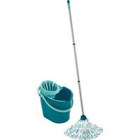 Buri - 4x Leifheit Wischmopp Set 3-teilig Bodenwischer Wischer Eimer Bodenreiniger Putzeimer von BURI