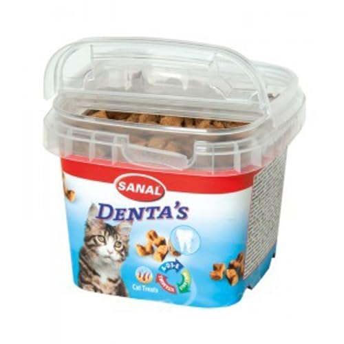6X 75g SANAL Cat Dentas Snack Katze Leckerli Leckerlis für Katzen gesunde Zähne 450g 6X 75g SANAL Cat Dentas Snack Katze Leckerli Leckerlis für Katzen gesunde Zähne 450g von BURI