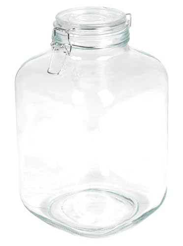 BURI 6x XXL Drahtbügelglas 4,8L Einmachgläser mit Bügelverschluss Vorratsdosen mit Deckel luftdicht Küche Zubehör Gläser Set Vorratsglas Vorratsgläser Glas Metall Lebensmittel 6 Stück Einmachglas BURI 6x XXL Drahtbügelglas 4,8L Einmachgläser mit Bügelverschluss Vorratsdosen mit Deckel luftdicht Küche Zubehör Gläser Set Vorratsglas Vorratsgläser Glas Metall Lebensmittel 6 Stück Einmachglas von BURI