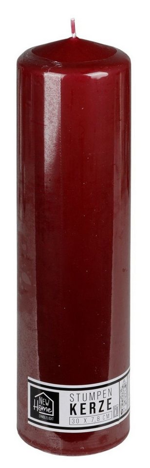 BURI Adventskerze Kaminkerze bordeaux 30x7,8cm Adventskerze Altarkerze Kaminstumpe Kerze BURI Adventskerze Kaminkerze bordeaux 30x7,8cm Adventskerze Altarkerze Kaminstumpe Kerze von BURI