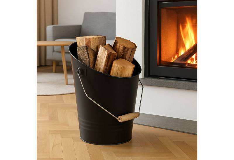 BURI Aschekasten 2 Metall Ascheeimer 8L Kohleeimer Holzeimer Kaminzubehör Aschebehälter BURI Aschekasten 2 Metall Ascheeimer 8L Kohleeimer Holzeimer Kaminzubehör Aschebehälter von BURI