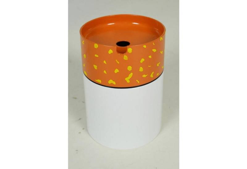 BURI Aschenbecher 6x Sturm-Aschenbecher Zigarette 7,5x11cm Terrasse Garten Wind Metall von BURI