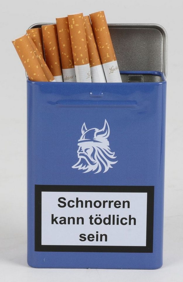 BURI Aufbewahrungsbox 24x Zigaretten-Box 7x3x9cm Zigarettenetui Aufbewahrung Raucher rauchen von BURI