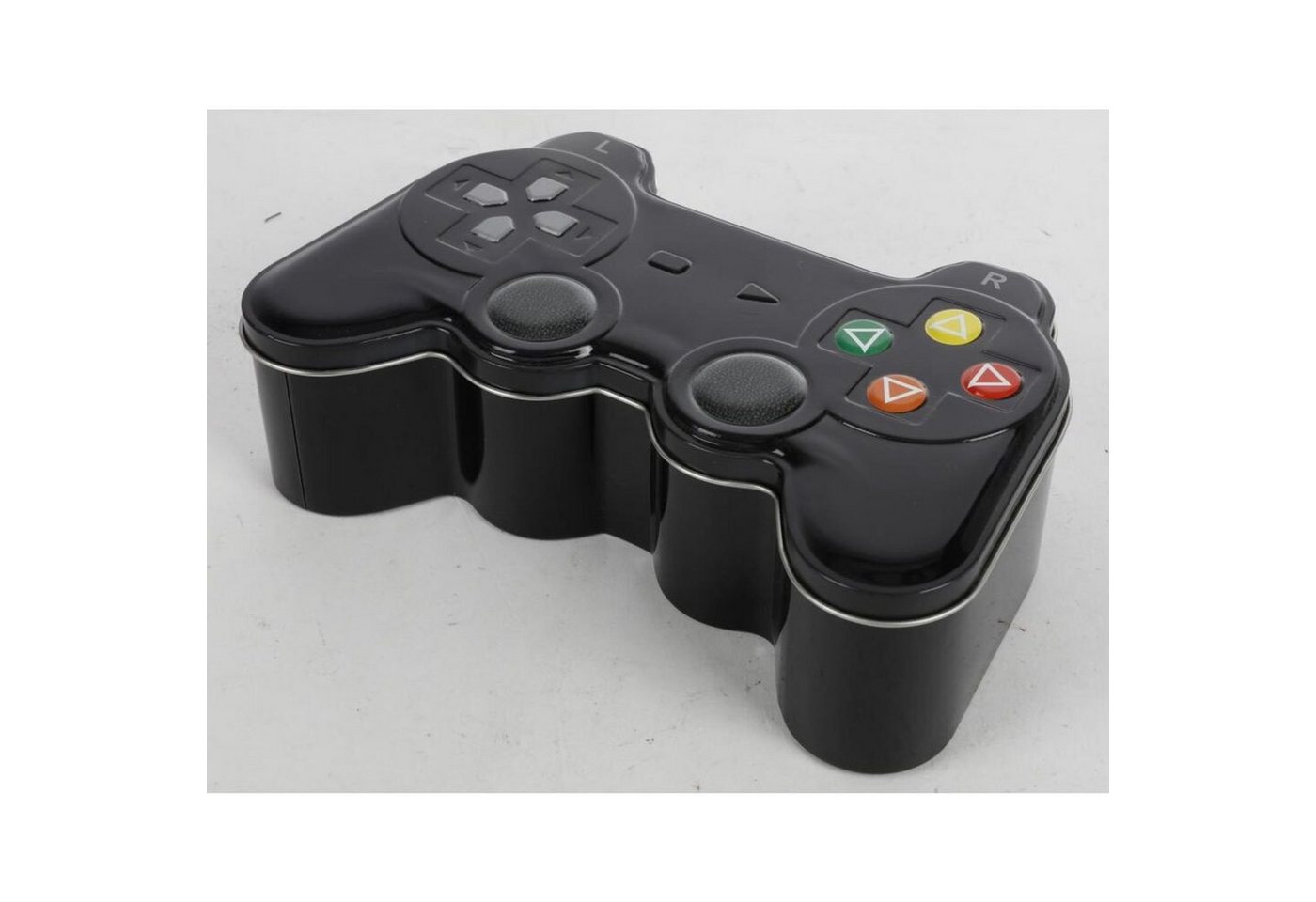 BURI Aufbewahrungsbox 6x Metalldose Box Gefäß Controller Gaming-Design Aufbewahrung von BURI