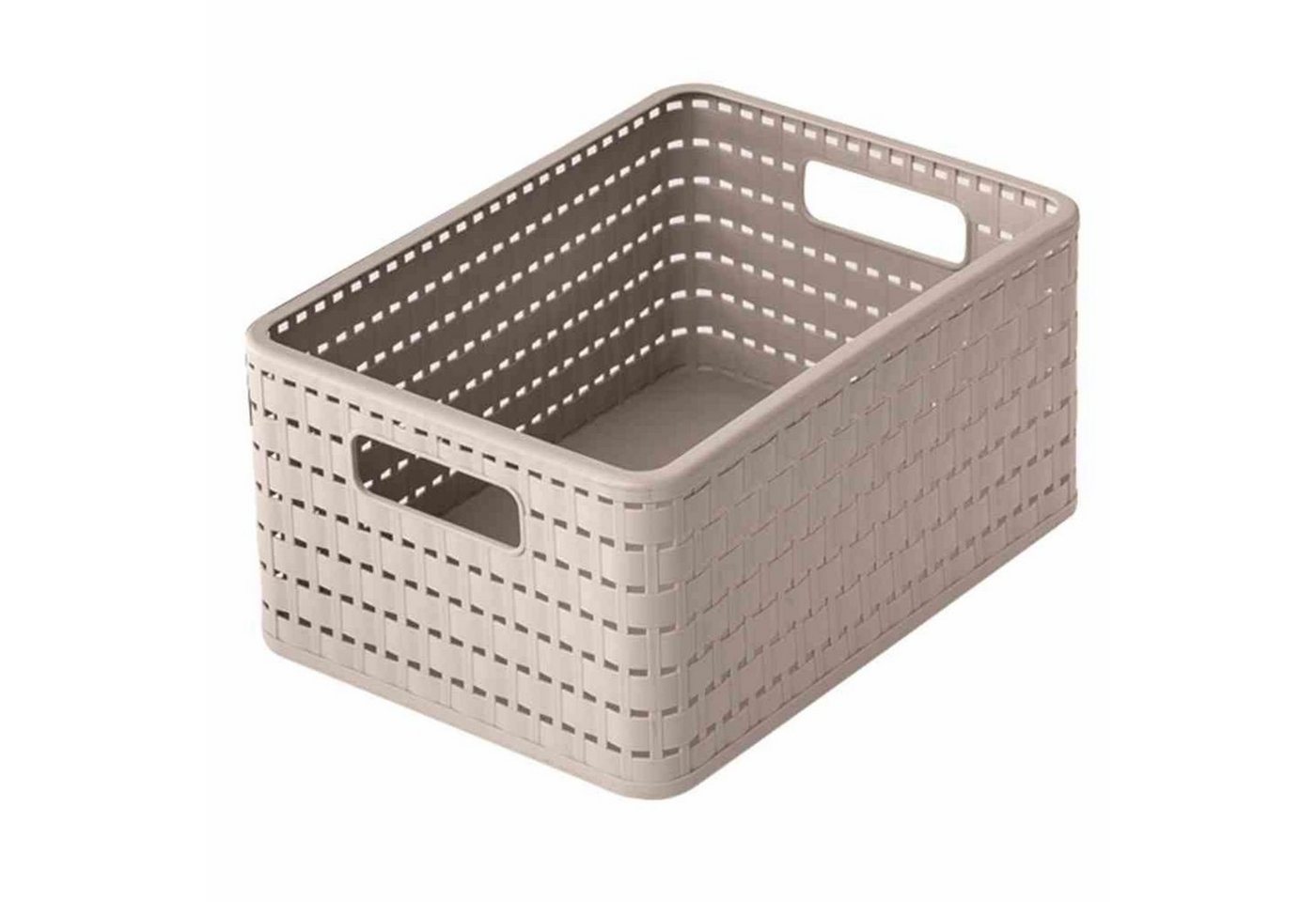 BURI Aufbewahrungsbox Aufbewahrungskorb Country" 4 l cappuccino 23,7x15,8x10,8cm Universalk" von BURI