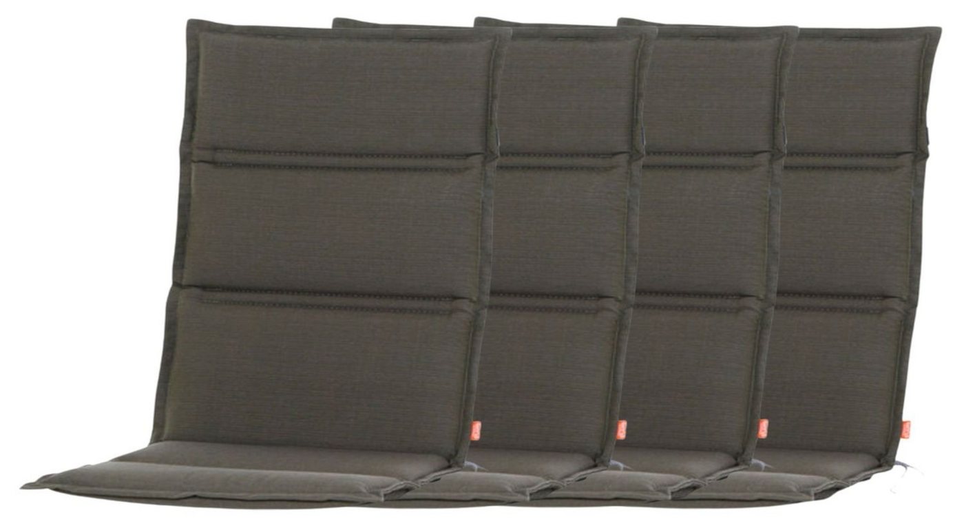 BURI Sesselauflage 4er-Set Sesselauflage Centauri olivgrün 110x48x3cm Sitzkissen, (4 St) BURI Sesselauflage 4er-Set Sesselauflage Centauri olivgrün 110x48x3cm Sitzkissen, (4 St) von BURI