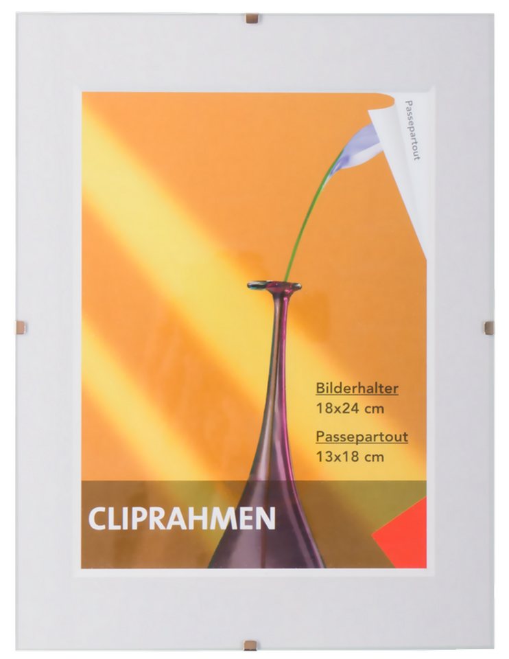 BURI Bilderrahmen 1 Stück Rahmenloser Bilderrahmen 18x24cm Bilderhalter Fotorahmen Fotoh BURI Bilderrahmen 1 Stück Rahmenloser Bilderrahmen 18x24cm Bilderhalter Fotorahmen Fotoh von BURI