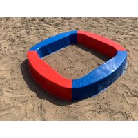 Premium Sandkasten aus Kunststoff in verschiedenen Farben 150 x 150 x 20 cm - Buri von BURI