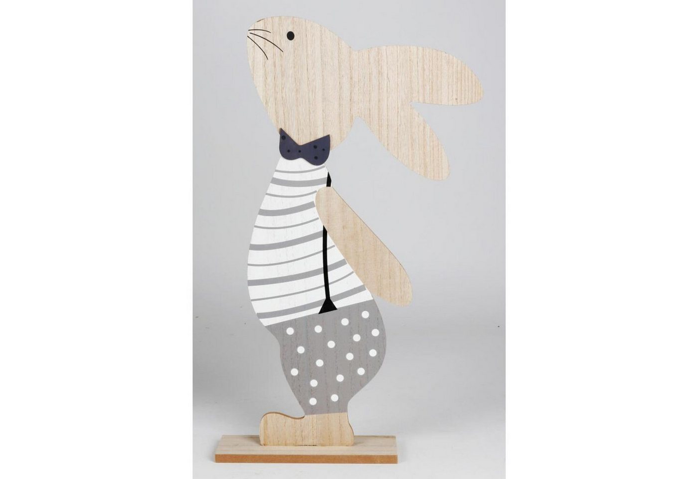 BURI Dekofigur 8x BURI Hasen Figuren Holz Innendekoration Regal Tisch Ostern Flur Bad BURI Dekofigur 8x BURI Hasen Figuren Holz Innendekoration Regal Tisch Ostern Flur Bad von BURI