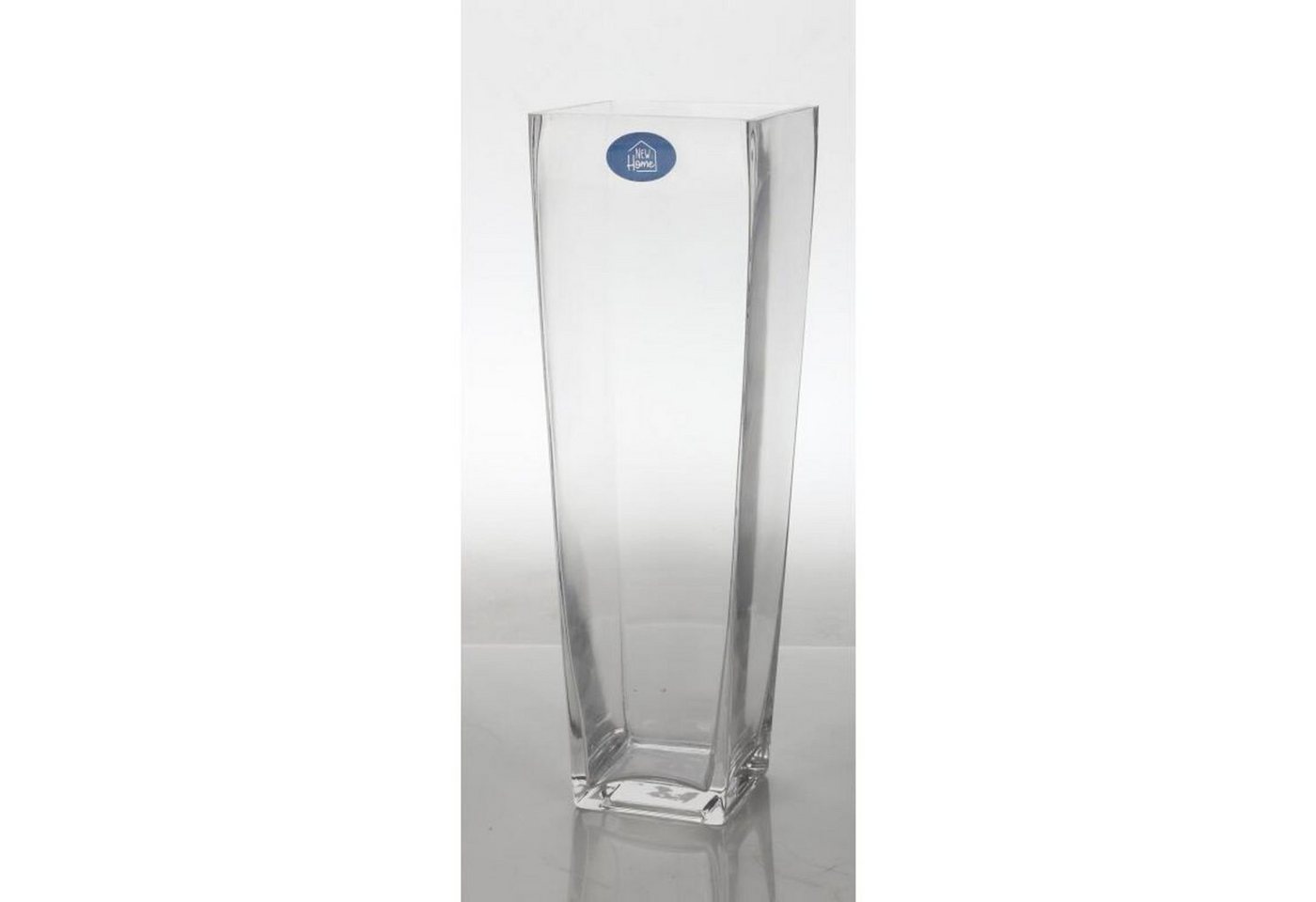 BURI Dekovase 6x Glasvase eckig Glas Vase Blumenvase Blumen Haushalt wohnen von BURI