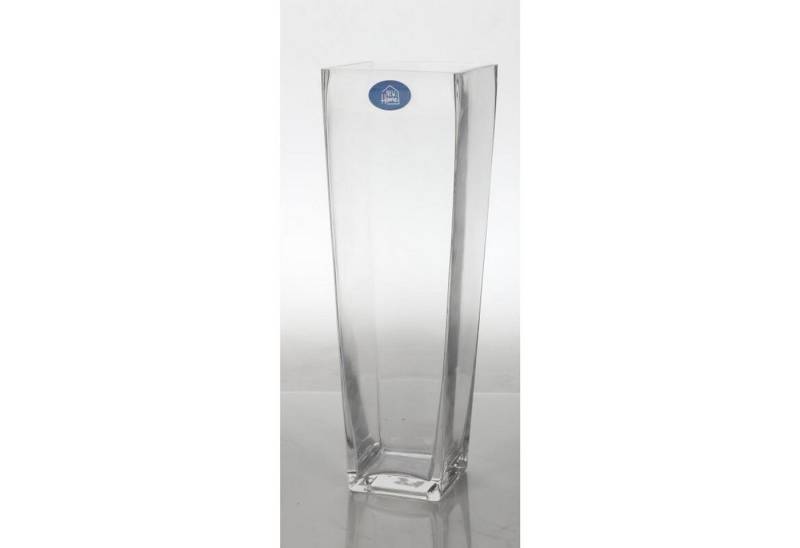 BURI Dekovase 6x Glasvase eckig Glas Vase Blumenvase Blumen Haushalt wohnen von BURI