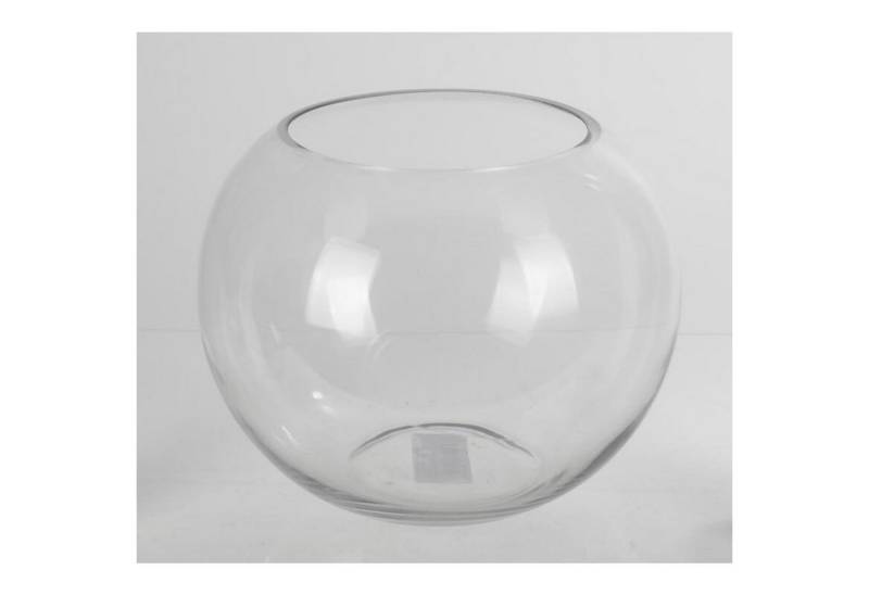 BURI Dekovase 8x Bauchige Glasvasen Flasche Blumen Dekoration Tisch Strauch Sträuche von BURI