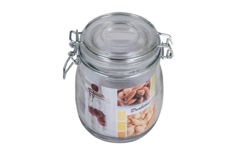 BURI Einmachglas Drahtbügelglas 0,7 Liter Einmachgläser Einweckgläser Vorratsgläser, Glas BURI Einmachglas Drahtbügelglas 0,7 Liter Einmachgläser Einweckgläser Vorratsgläser, Glas von BURI