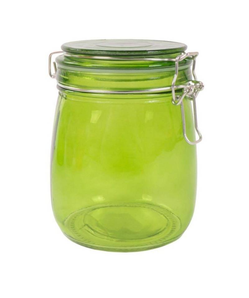 BURI Einmachglas Drahtbügelglas 750ml Bügelverschluss Vorratsglas Einmachgläser Einweck, Glas von BURI