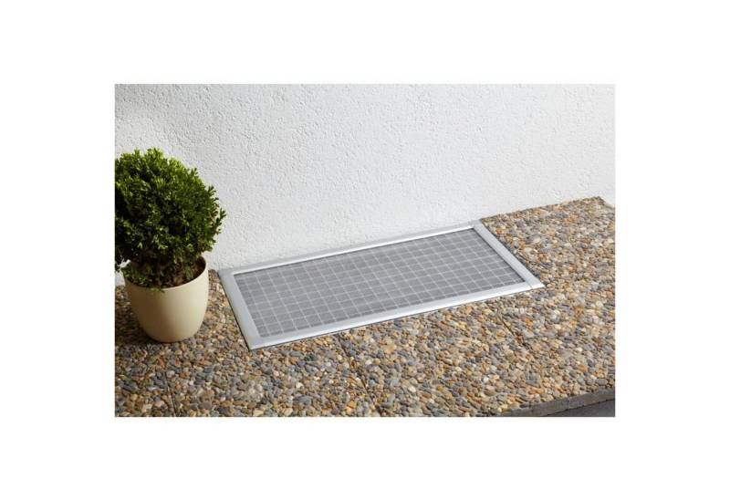 BURI Fliegengitter-Gewebe Kellerschachtabdeckung max. 115x60cm zuschneidbar Deckel Schutzgitter von BURI