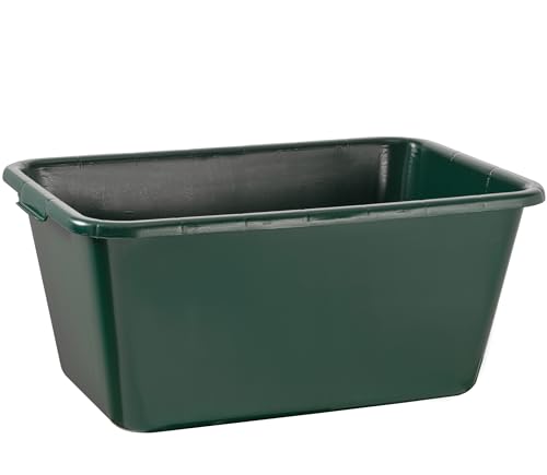 BURI Futterwanne 65L Wasserbottich Pferd Wanne lebensmittelecht Wassertrog - Kunststoffwanne grün 71x46 cm Wildwanne Bottich groß Pferdetränke Pferde Tränke Jagdwanne BURI Futterwanne 65L Wasserbottich Pferd Wanne lebensmittelecht Wassertrog - Kunststoffwanne grün 71x46 cm Wildwanne Bottich groß Pferdetränke Pferde Tränke Jagdwanne von BURI