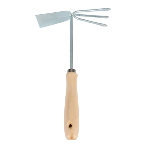 BURI Gartenhacke Doppelhacke Grubber Hacke Handgrubber Gartenkralle Gartenhelfer BURI Gartenhacke Doppelhacke Grubber Hacke Handgrubber Gartenkralle Gartenhelfer von BURI